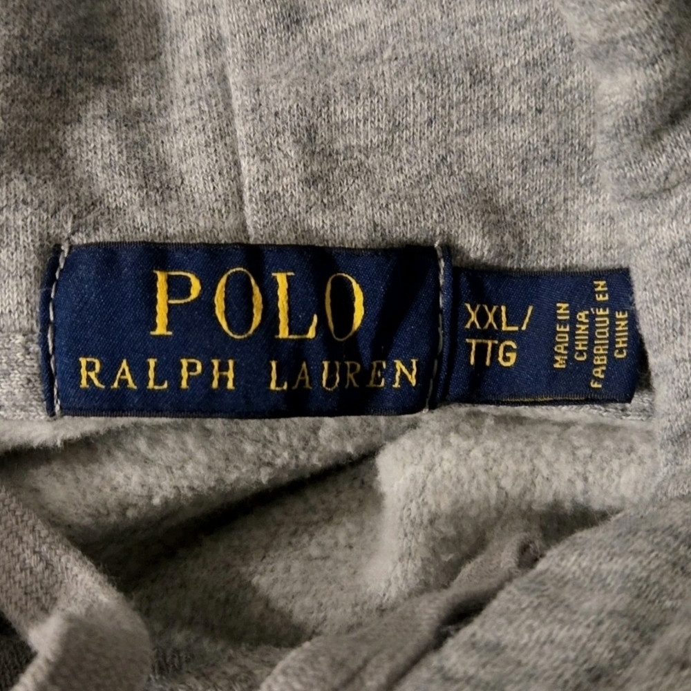 Polo Ralph Lauren Vintage Polo Embroidered Bear Hoodie/Sweater  2013 Men Sz XXL - Picture 5 of 6